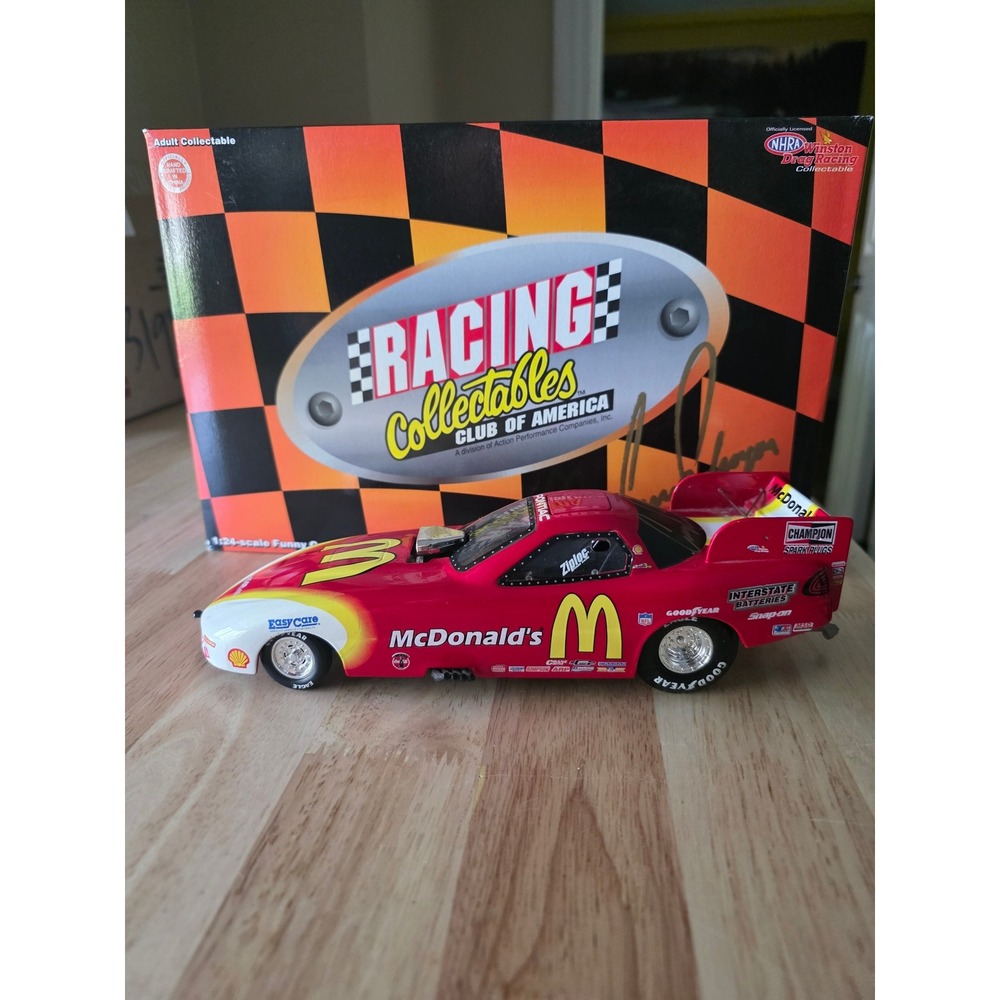 Cruz Pedregon 1997 McDonalds Pontiac Firebird Funny Car 1:24 Diecast NHRA 1/3500 - Picture 8 of 9